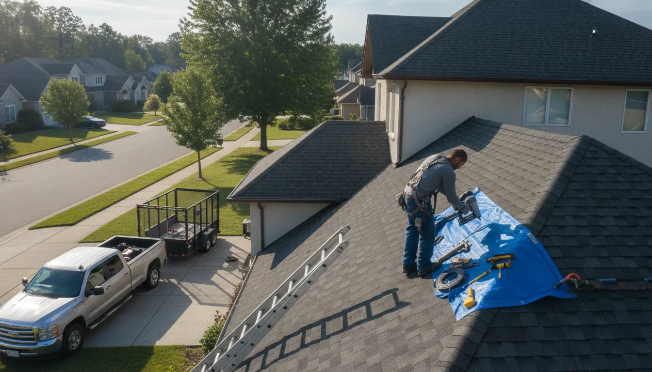 Roofing in Lawnside